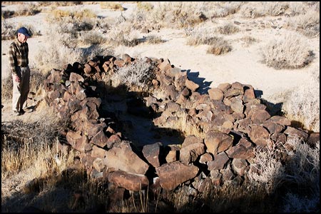 Foundation for stagecoach stop