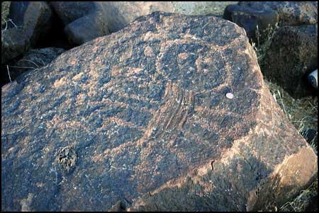 Bugman petroglyph