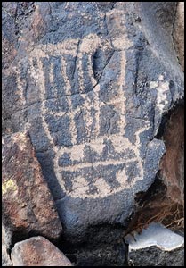 A panel with many symbols, including a cross