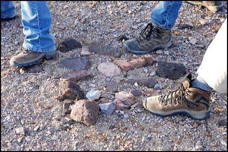 A rock triangle