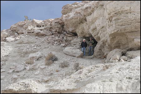 The Castles in the Clay near Shoshone